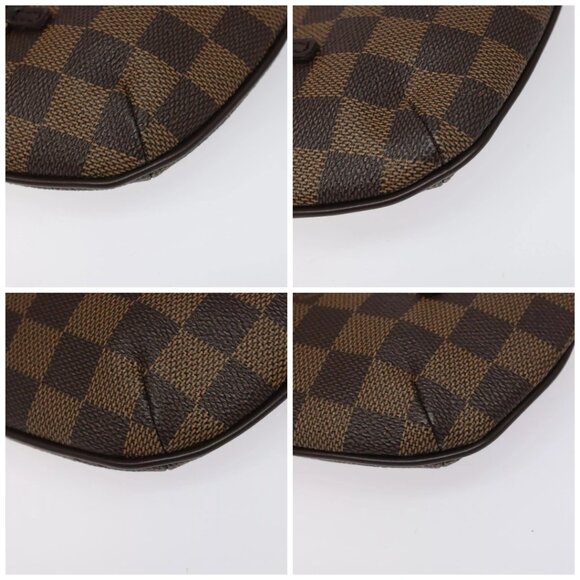 LOUIS VUITTON Damier Ebene Manosque GM Accessory Pouch N51120 LV Auth 114977 - Picture 16 of 16